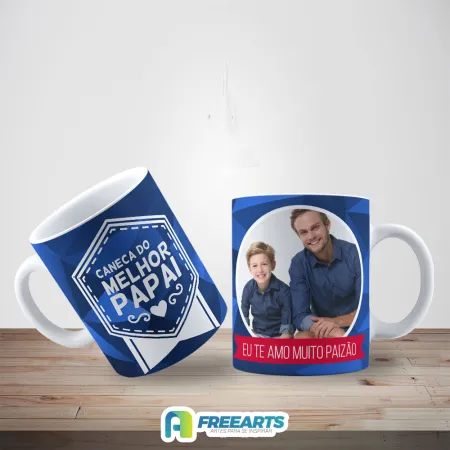 Pais 032 - Caneca do melhor pai