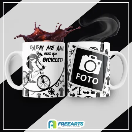 Pais 034 - Papai me ama mais que bicicleta