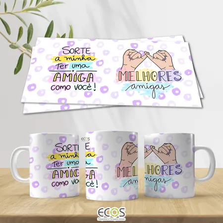 AMIGAS-024 - Sorte a minha ter uma amiga como você