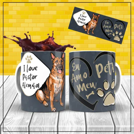 PETDOGS-015 - Pastor Alemão