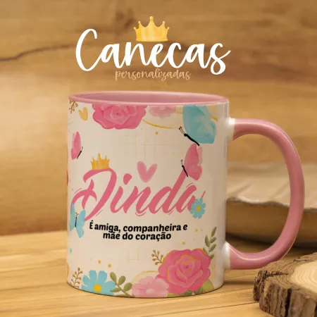Dinda é amiga, companheira, mãe de coração