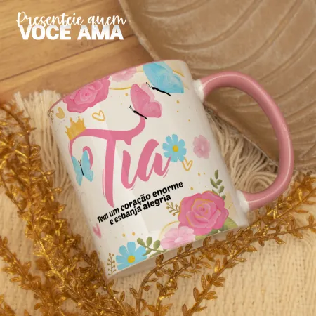 Tia tem um coração enorme e esbanja alegria