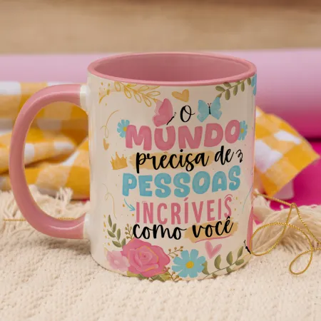 O mundo precisa de pessoas incríveis como você