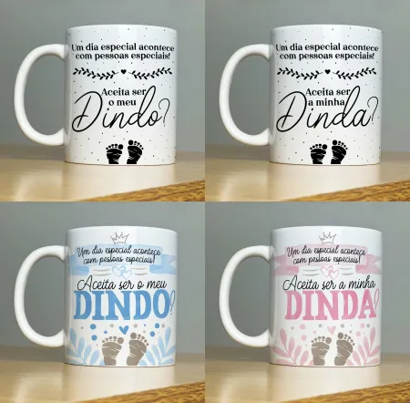 Aceita ser meu/minha dindo(s)
