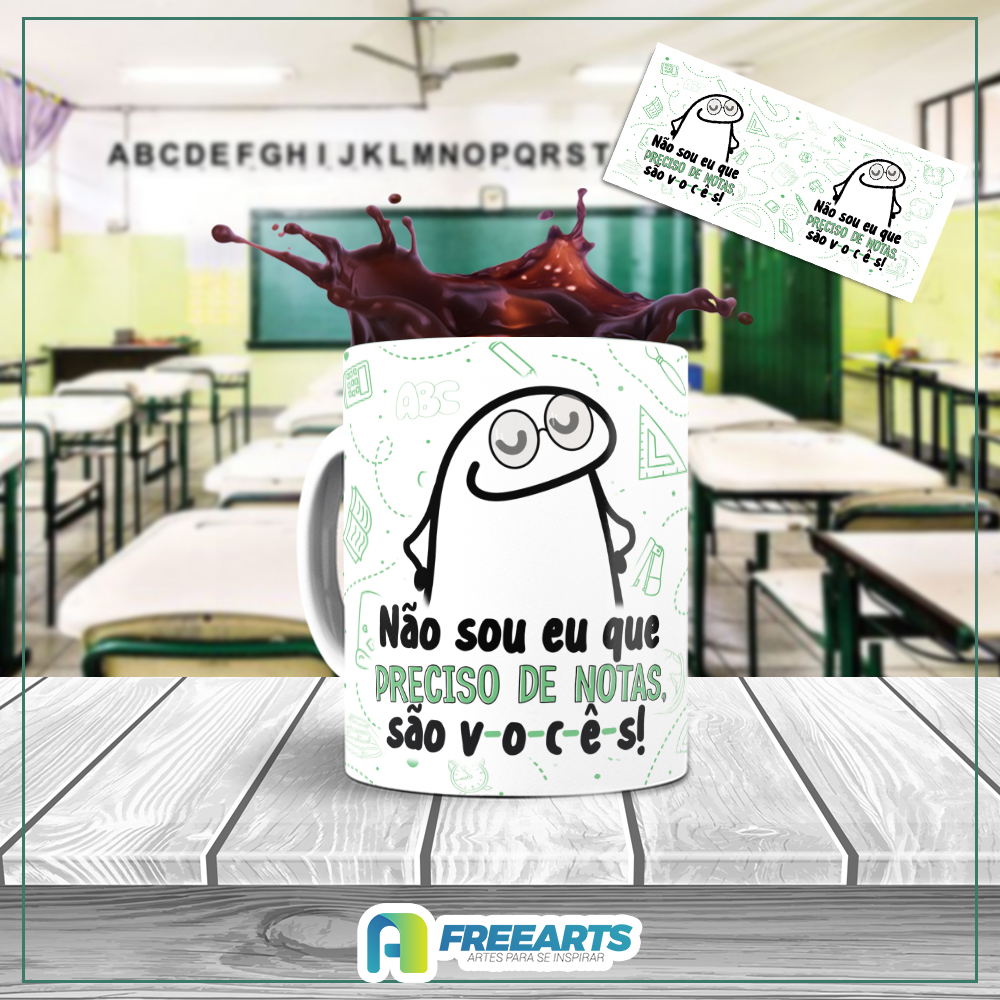 PROFESSOR-002 - Não sou eu que preciso de nota