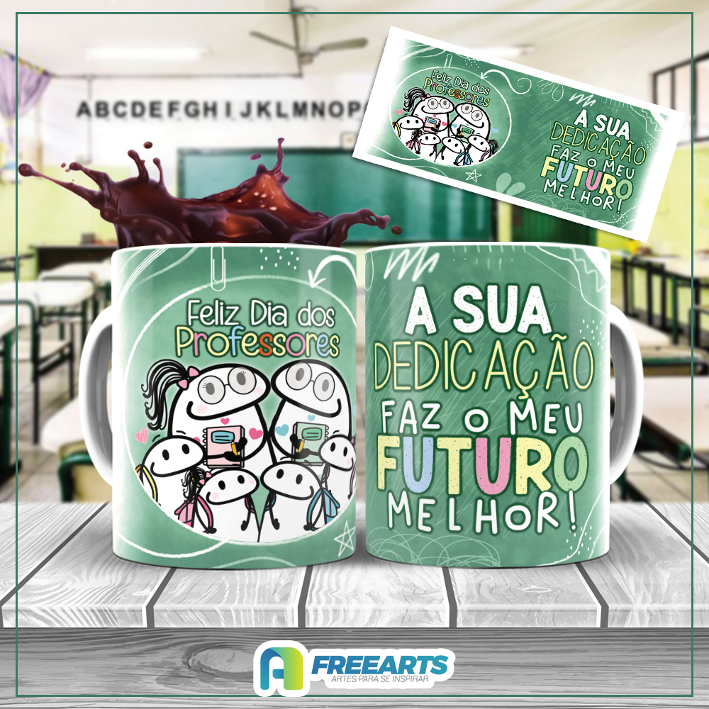 PROFESSOR-009 - A sua dedicação faz o meu futuro