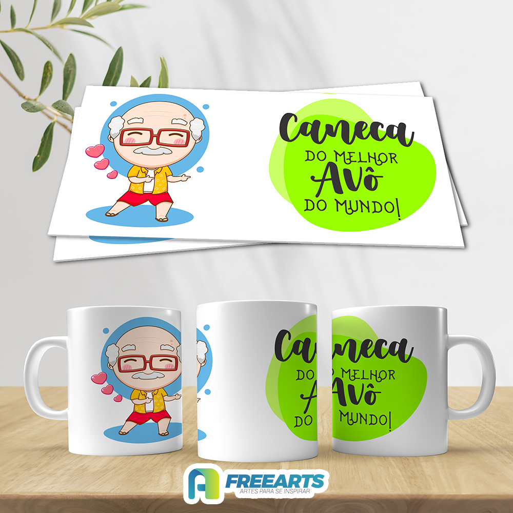 AVOS-042 - Caneca do melhor avô