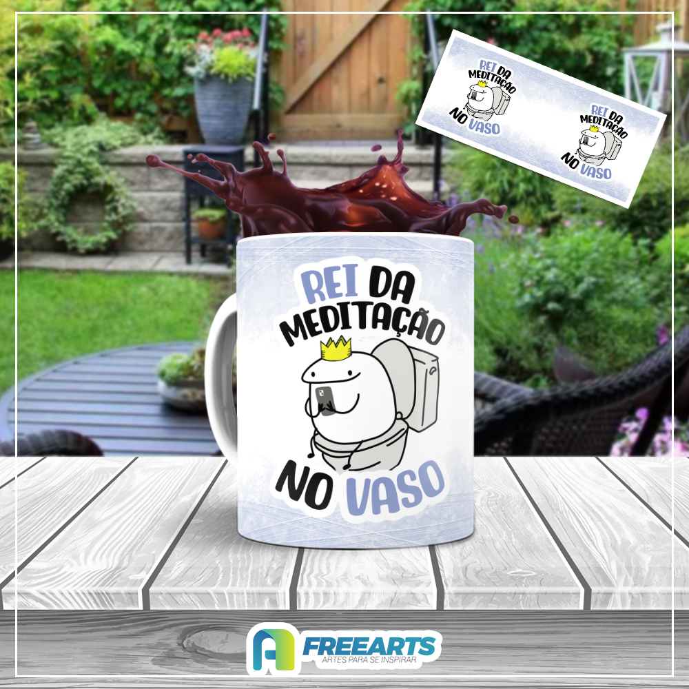 Pais 006 - Rei da meditação no vaso