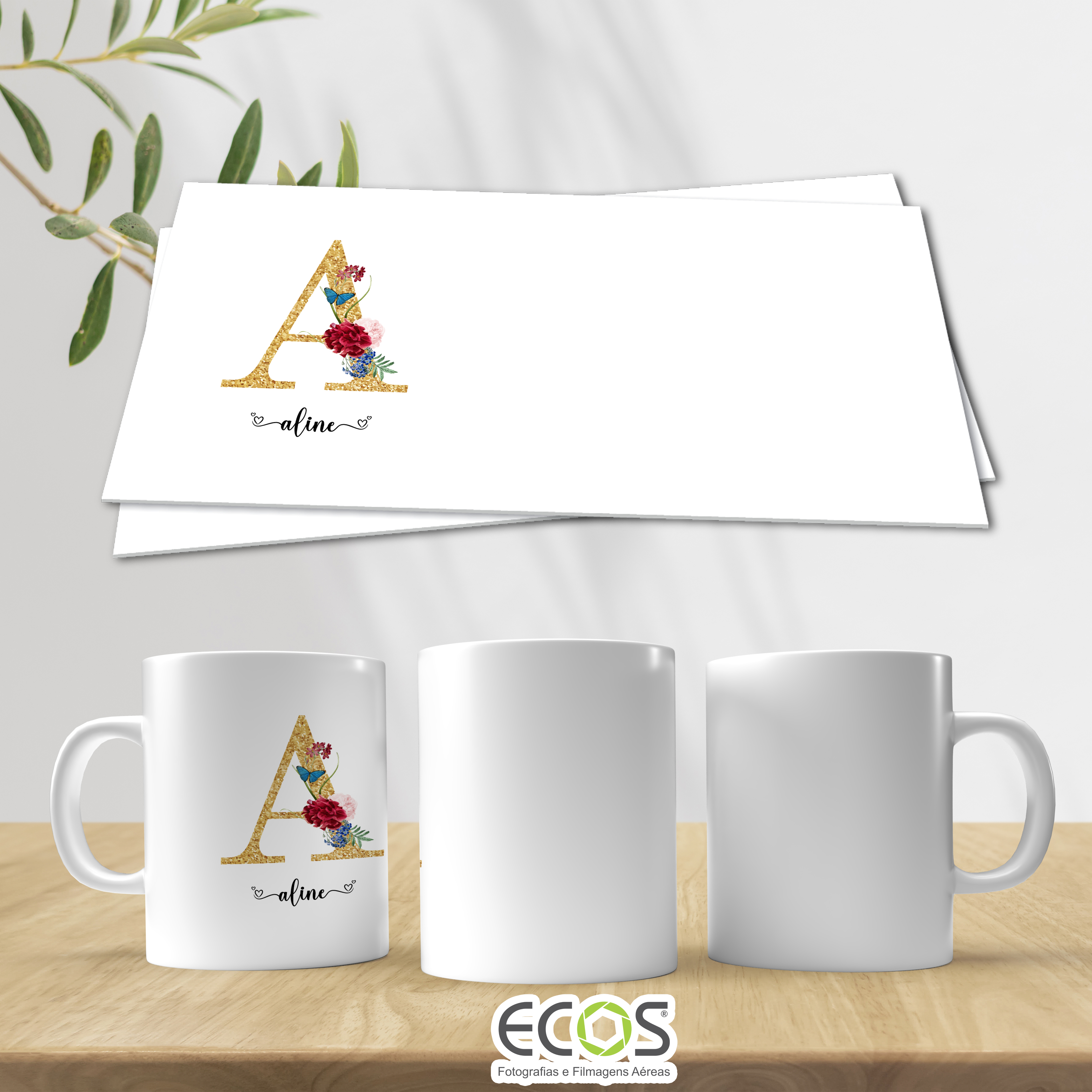 ALFABETO-003 - FLORAL