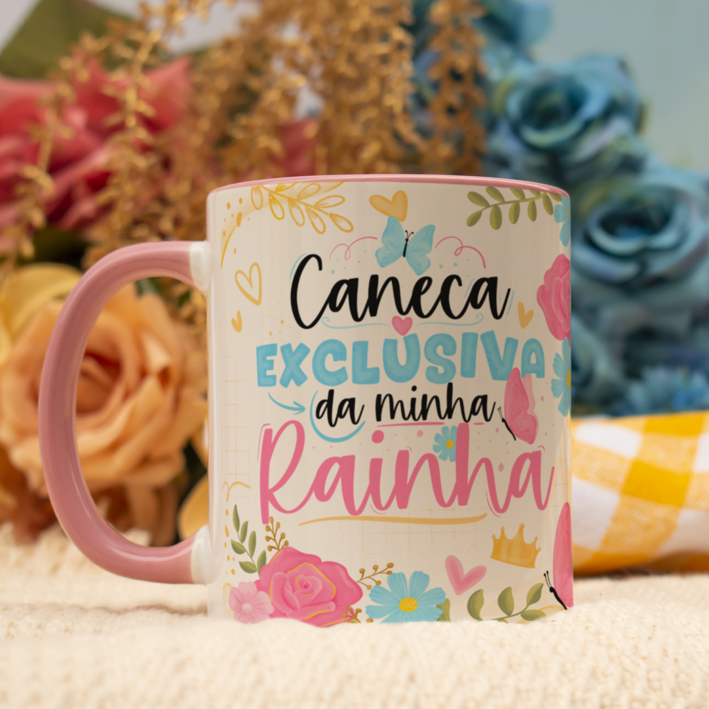 Caneca exclusiva da minha rainha