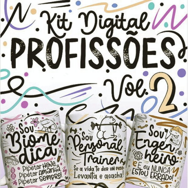 78 artes caneca profissoes vol 2 arquivo em jpg mouse